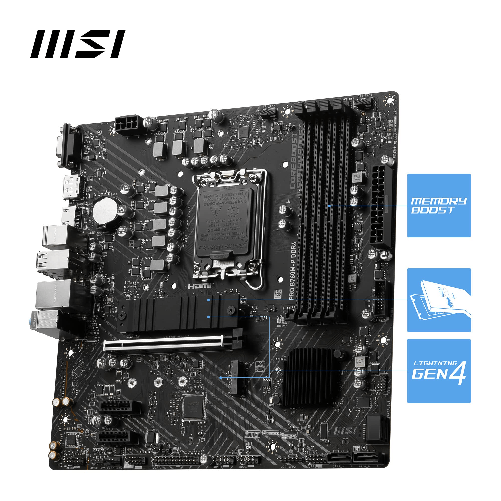 MSI-PRO-B760M-P-DDR4-Scheda-Madre-Micro-ATX-per-Intel-12-13°-Gen