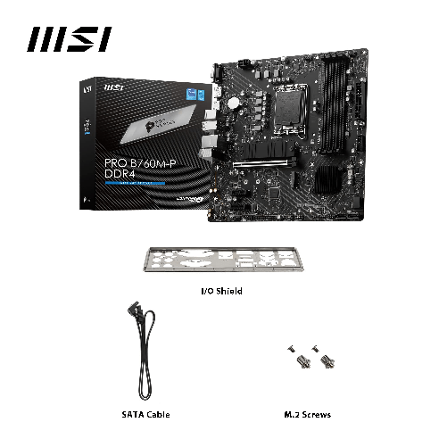 MSI-PRO-B760M-P-DDR4-Scheda-Madre-Micro-ATX-per-Intel-12-13°-Gen