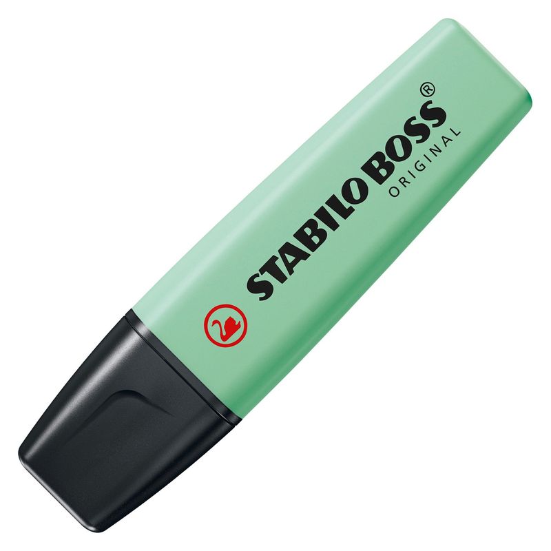 STABILO-Boss-Original-Pastel-evidenziatore-1-pz-Punta-smussata-Menta