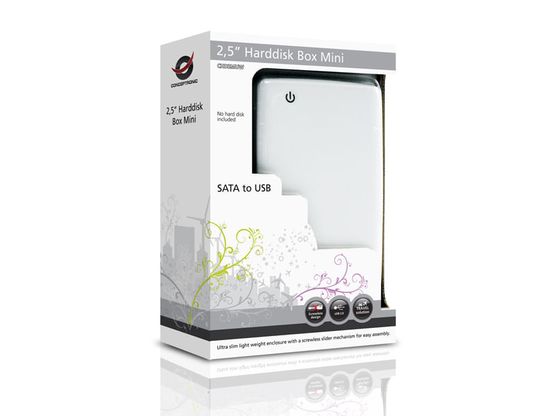Conceptronic-25--harddisk-box-mini-white