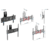 Supporto-TV-Inclinabile-Meliconi-400-Duo-per-TV-da-32--a-88-