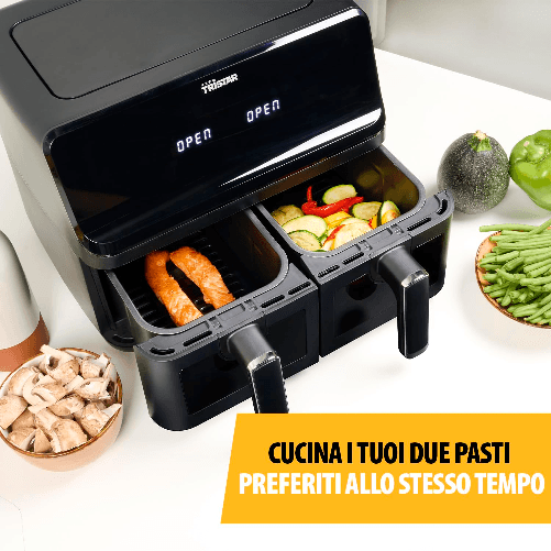 Friggitrice-ad-Aria-Tristar-FR-9040---Doppio-Cestello-8L