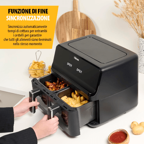 Friggitrice-ad-Aria-Tristar-FR-9040---Doppio-Cestello-8L