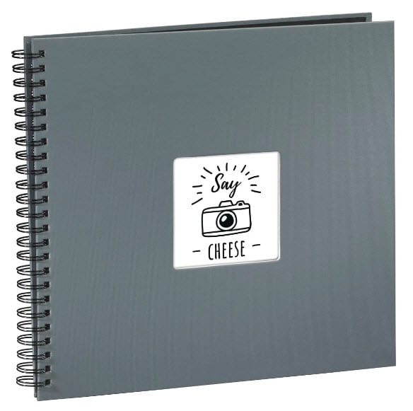 Hama Fine Art album fotografico e portalistino Grigio 300 fogli 10 x 15 Rilegatura a spirale
