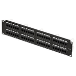 Patch Panel Mach Power U/UTP Cat5e 48 Porte RJ45 - Nero