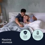 Imetec-16729-coperta-cuscino-elettrico-Riscaldaletto-elettrico-300-W-Bianco-Tessuto