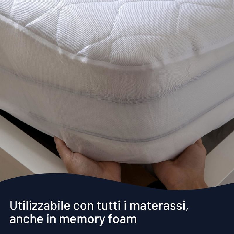 Imetec-16729-coperta-cuscino-elettrico-Riscaldaletto-elettrico-300-W-Bianco-Tessuto