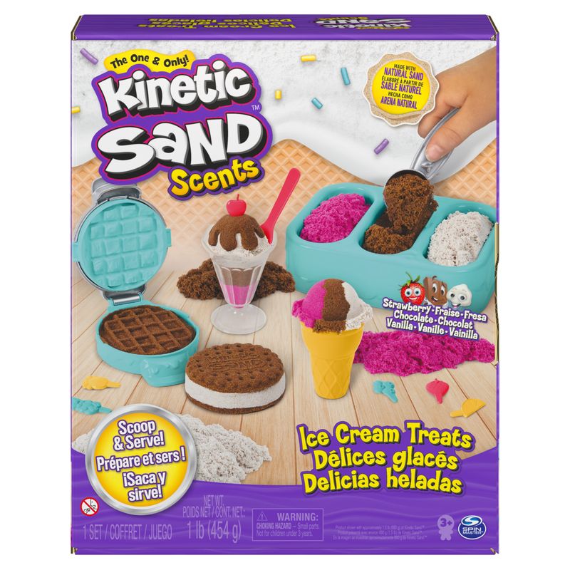 Kinetic-Sand--Playset-Gelati-Deliziosi-Sabbia-Cinetica-Profumata-Sabbia-Magica---Sabbia-Colorata-454gr-Accessori-Gelato-Inclusi-Giocattoli-per-Bambini-e-Bambine-3--anni