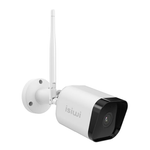 Isiwi Square Telecamera Wireless 4Mpx Bullet fissa per esterno IR LED Audio Bidirezionale Sd Card IP65