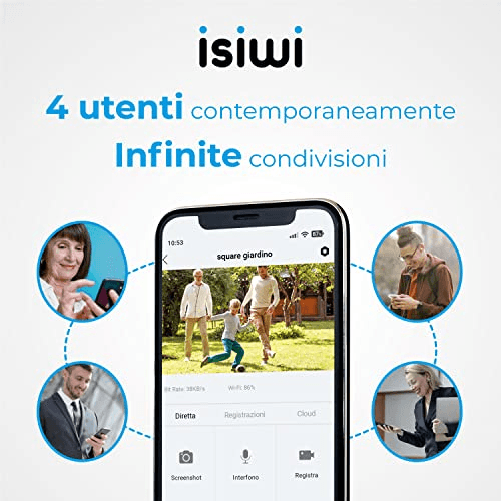 Telecamera-IP-WiFi-da-Esterno-Isiwi-Square-4MP