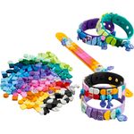 Lego giochi creativi, idee regalo, lego dots, braccialetti colorati, fai da te, kit braccialetti