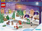 LEGO-Friends-41706-Calendario-dell-Avvento-Set-2022-24-Giochi-Creativi-Natalizi-con-Babbo-Natale-Pupazzo-di-Neve-e-Renne