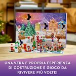 LEGO-Friends-41706-Calendario-dell-Avvento-Set-2022-24-Giochi-Creativi-Natalizi-con-Babbo-Natale-Pupazzo-di-Neve-e-Renne