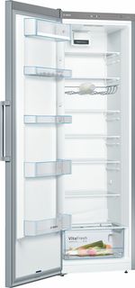 Bosch-Serie-4-KSV36VLEP-frigorifero-Libera-installazione-346-L-E-Acciaio-inossidabile