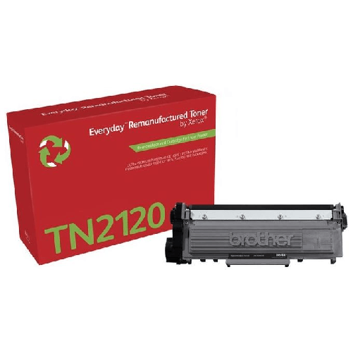 Everyday-Rigenerato-Toner-rigenerato-Everyday-di-Xerox-Mono-compatibile-con-Brother-TN2120-High-capacity