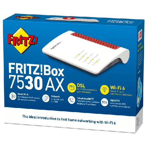 FRITZ-Box-7530-AX-router-wireless-Gigabit-Ethernet-Dual-band--2.4-GHz-5-GHz--Bianco