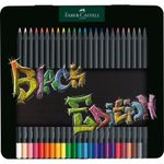 Faber Castell 24 Matite Colorate Blackedition