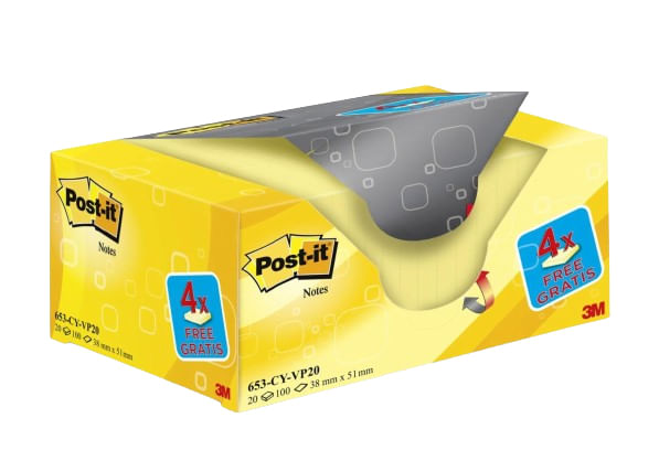 Post-it-Value-pack-20-post-it-Giallo-38x51