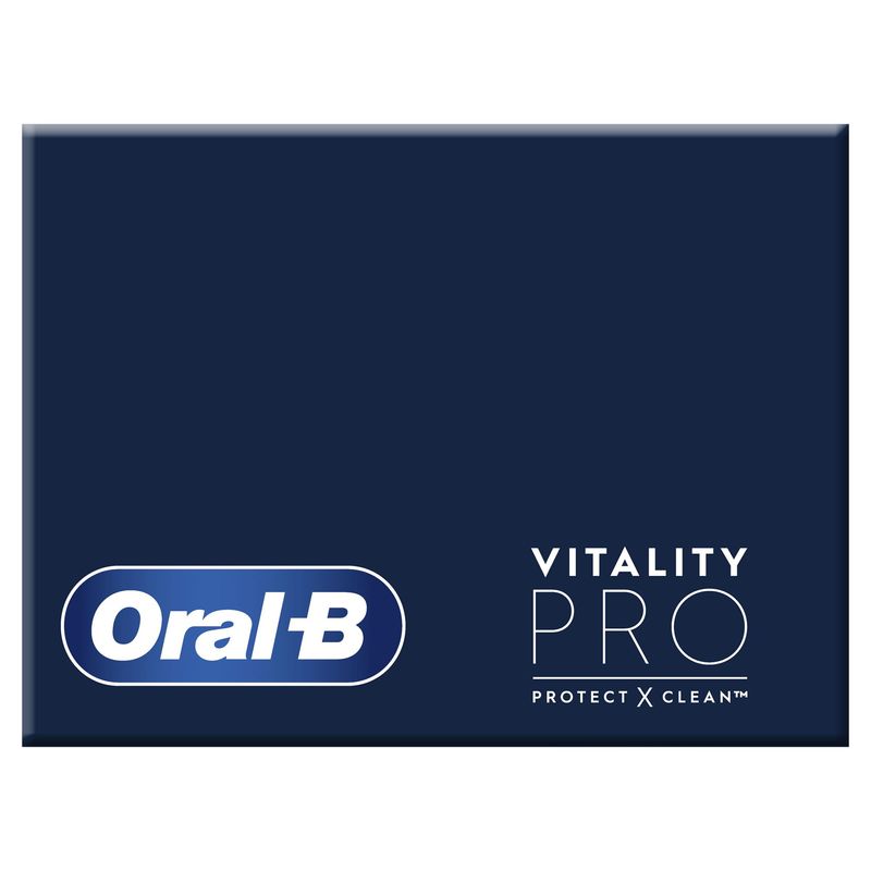 Oral-B-Vitality-Spazzolino-Elettrico-Ricaricabile-Pro-Viola-2-Testine