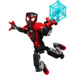 LEGO Marvel 76225 Personaggio di Miles Morales, Action Figure di Spider-Man Snodabile, Supereroe da Collezione