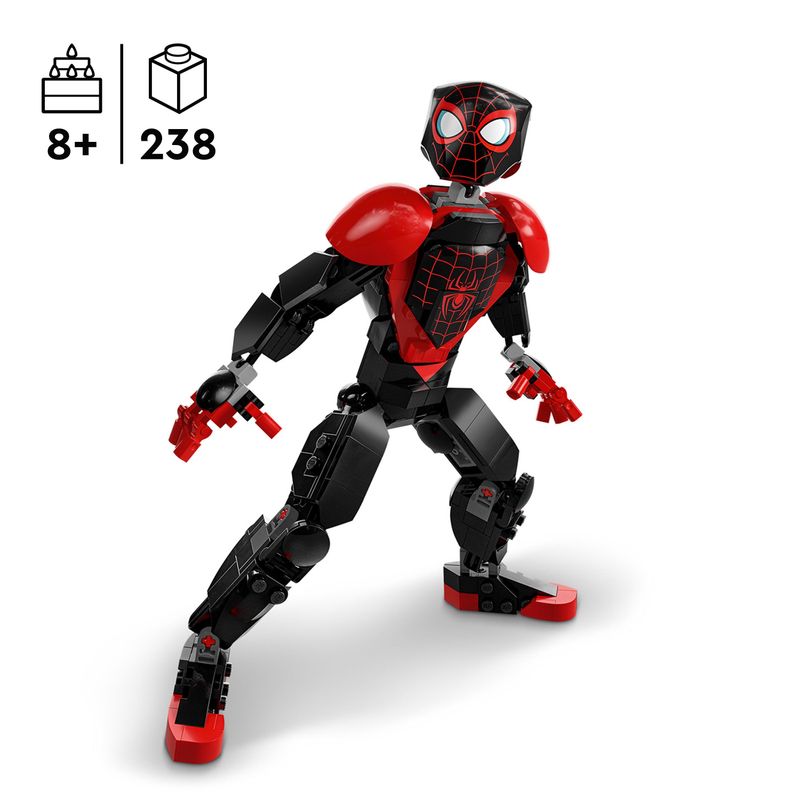 LEGO-Marvel-76225-Personaggio-di-Miles-Morales-Action-Figure-di-Spider-Man-Snodabile-Supereroe-da-Collezione-Idea-Regalo