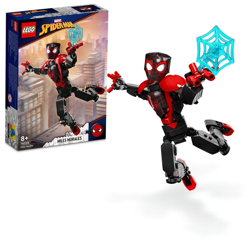 LEGO-Marvel-76225-Personaggio-di-Miles-Morales-Action-Figure-di-Spider-Man-Snodabile-Supereroe-da-Collezione-Idea-Regalo