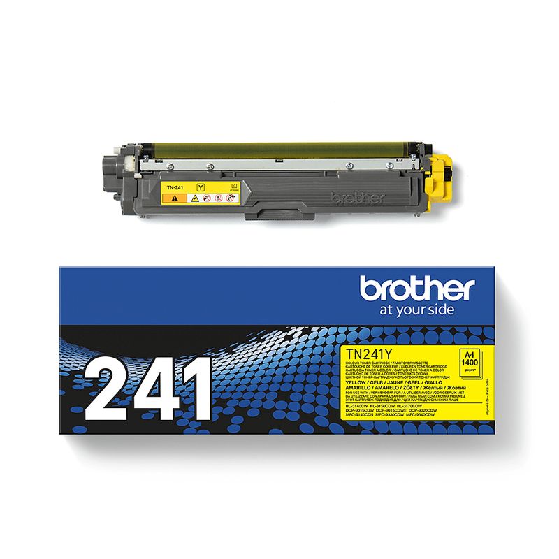 Brother-TN-241Y-cartuccia-toner-1-pz-Originale-Giallo