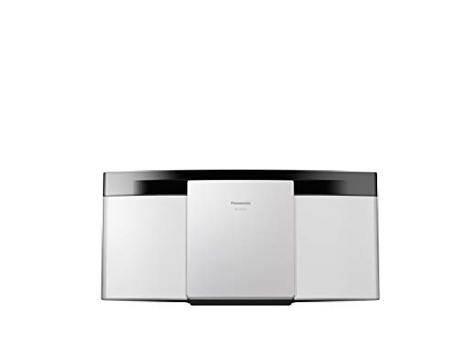 Panasonic SC-HC212EGW Stereo Micro con CD Fm Bluetooth 20W Bianco