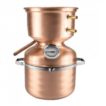 Distillatore Alambicco in Rame 3 Litri Modello a Fungo