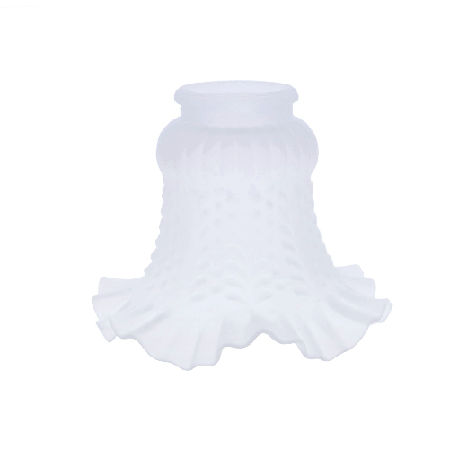 Campanella Paralume Vetro di ricambio per lampade e lampadari In ferro ed ottone
