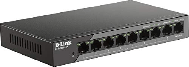 D-Link-DSS-100E-9P-Switch-PoE-a-9-Porte
