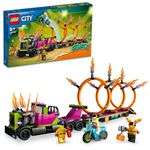 LEGO-60357-City-Stuntz---Stunt-Truck-con-Moto-e-Anelli-di-Fuoco