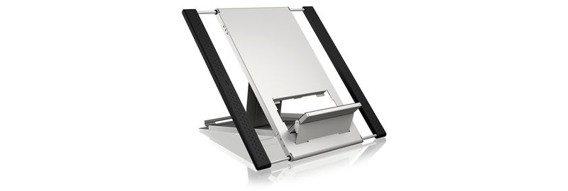 ICY-BOX-IB-LS300-LH-559-cm--22---Supporto-per-computer-portatile-Nero-Argento