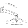 Supporto-per-Proiettore-Sopar-Reflecta-23054---Bianco