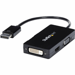 StarTech.com Cavo Adattatore 3 in 1 DisplayPort a VGA/DVI/HDMI - Convertitore DP a VGA HDMI DVI
