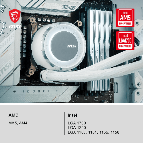 MSI-MAG-CORELIQUID-E240---Raffreddamento-Liquido-Bianco
