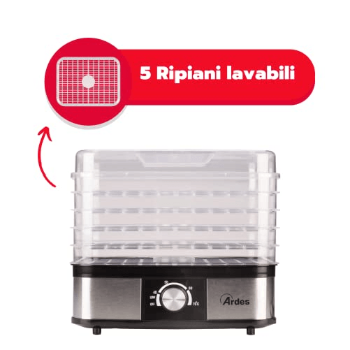 Essiccatore-Ardes-Jessica-AR1K15---5-Ripiani-Regolabile