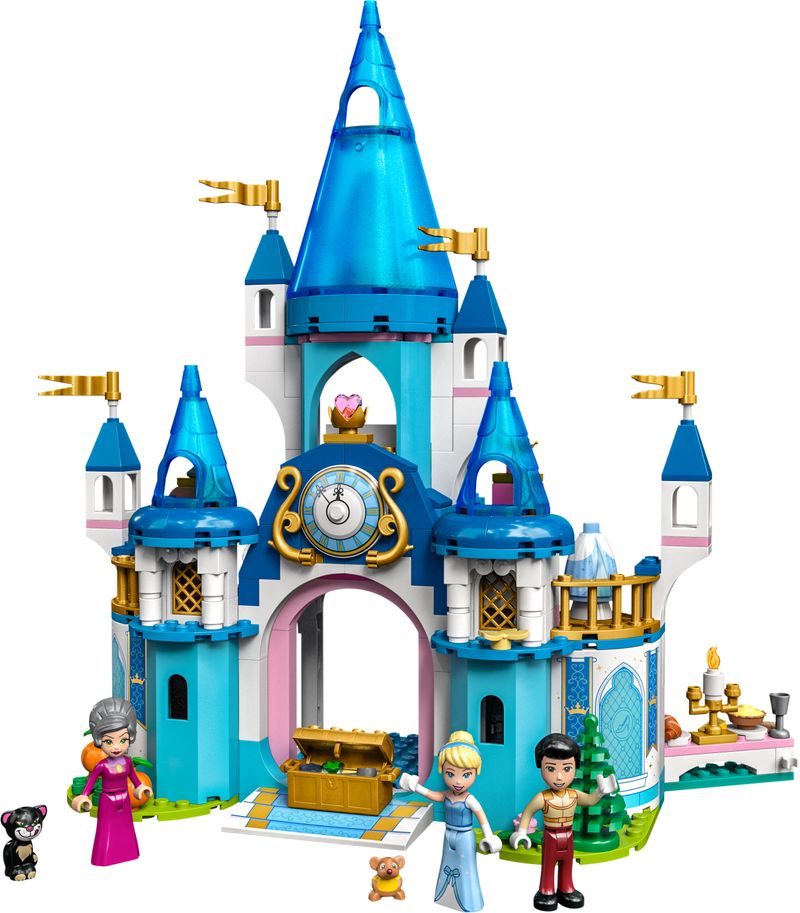 LEGO-Principessa-Disney-43206-Il-Castello-di-Cenerentola-e-del-Principe-Azzurro-Idea-Regalo-Giocattolo-per-Bambini-5--Anni