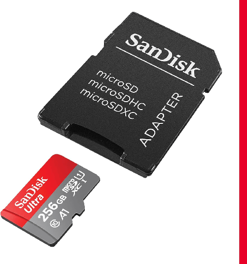 SanDisk-Ultra-microSDXC-256GB-con-Adattatore-SD---Velocita-Fino-a-150-MB-s