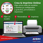 Etichette-Adesive-Avery-L4715-20-in-Poliestere-Bianco