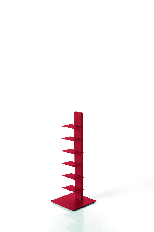 ZStyle - BBB Italia - Libreria Sapiens Bruno Rainaldi - Libreria Verticale | Rosso - Piccolo
