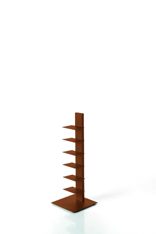 ZStyle - BBB Italia - Libreria Sapiens Bruno Rainaldi - Libreria Verticale| Piccolo - Corten