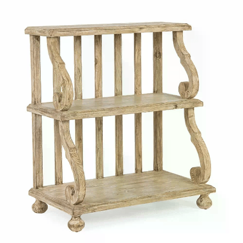 Libreria 3 piani h90,5 - MODERN RUSTIC