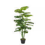 Pianta con Vaso 23Foglie H120Cm (2 Pezzi) - NEBULAR
