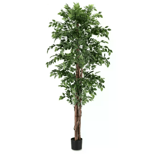 Pianta con Vaso 2480Foglie H210 (2 Pezzi) - FUSIONIS
