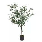 Pianta con Vaso Foglie H120 (2 Pezzi) - ESSENZIALE