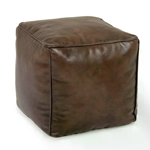 Pouf marrone 40x40 - SAVANNAH