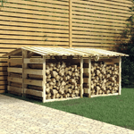 Pergole con Tetto 4 pz 100x90x100 cm Legno di Pino Impregnato