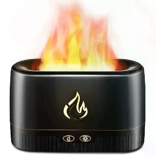 Diffusore di aromi Umidificatore Aromaterapia 230 ml oli essenziali con fiamma