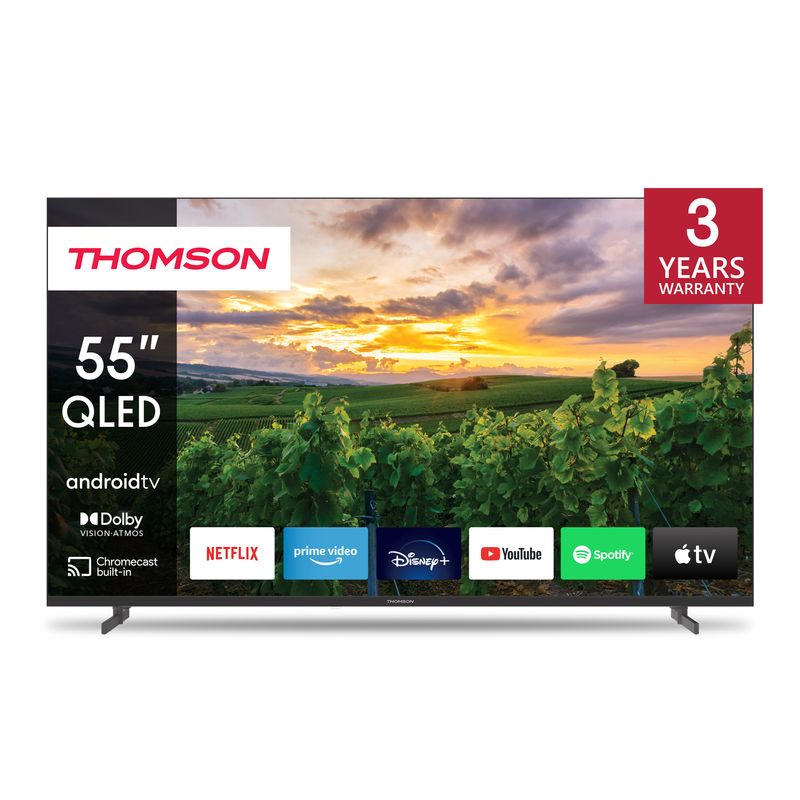 Tv-55-Thomson-4K-Qled-Smart-Uhd-T2-C2S2-Android-11-Frameless